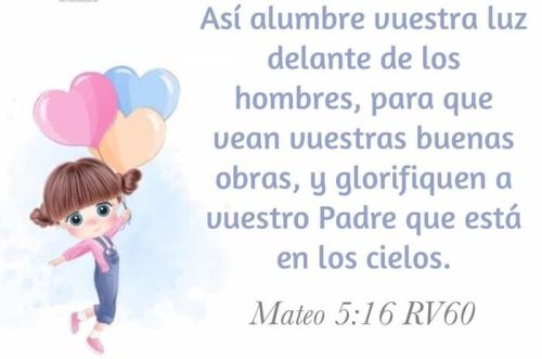 Mateo 5:16 DHH