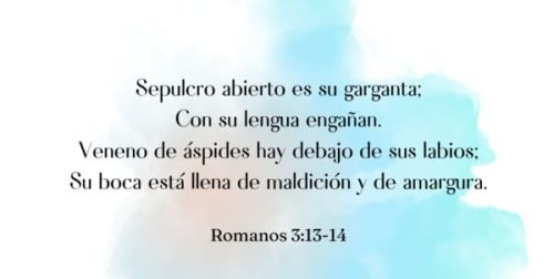 Romans 3:13-14
