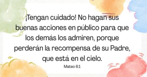 Mateo 6:1