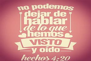 Acts 4:20