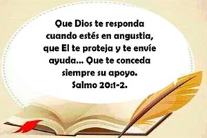 Psalm 20:1-2.