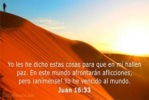 Juan 16:33