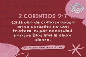 2 Corinthians 9:7